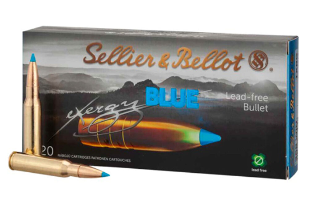 Sellier & Bellot SB308XB eXergy  308 Win 110 gr TAC-EX-Blue 20 Per Box/ 12 Cs