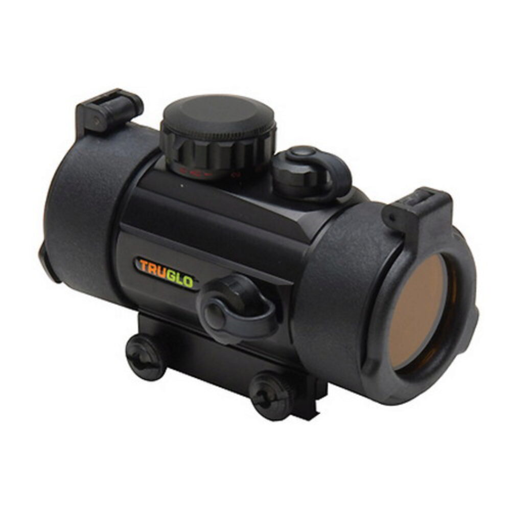 TruGlo TGTG8040B Traditional  Anodized Matte Black 1x40mm 5 MOA Red Dot Reticle