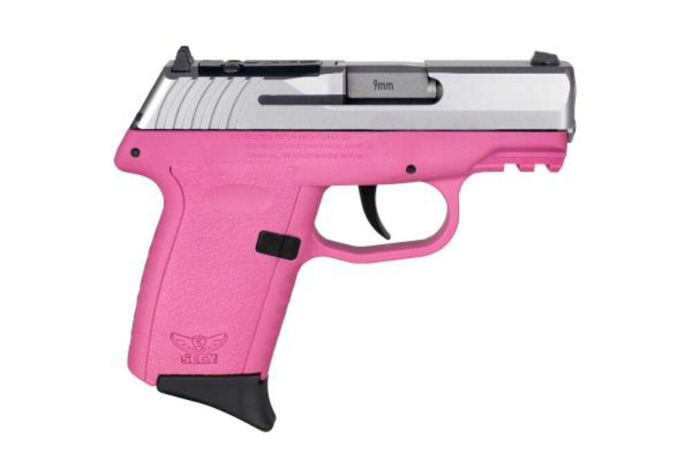 SCCY Industries CPX2TTPKRDRG3 CPX-2 Gen3 RD 9mm Luger 10+1 3.10 Pink Polymer w/ Picatinny Rail Serrated Stainless Steel Slide Pink Polymer Grip