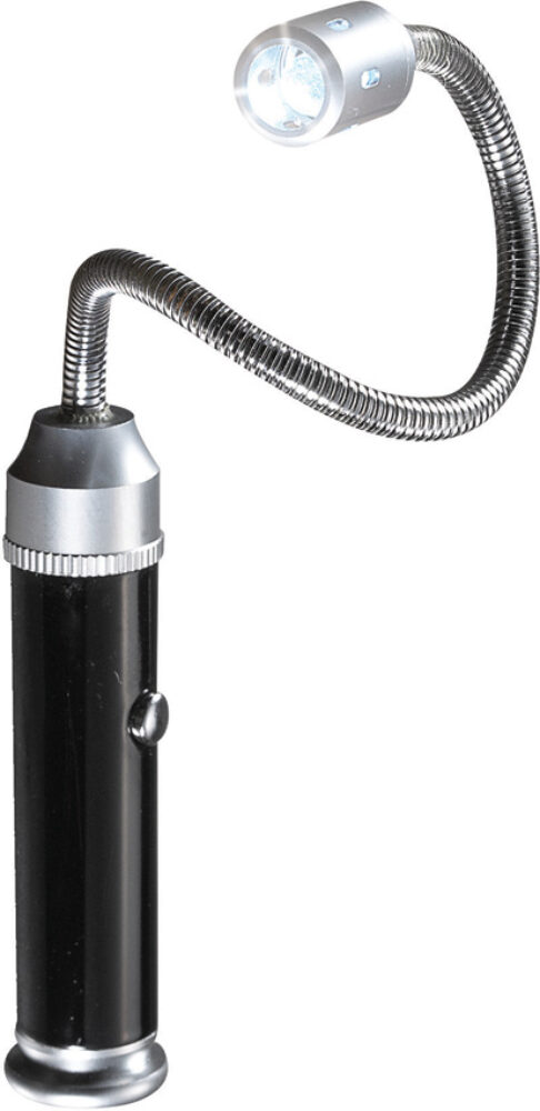 Real Avid AVBR101B Bore Light Magnetic 15,000 Candlepower LED Aluminum Black w/Silver Accents LR44