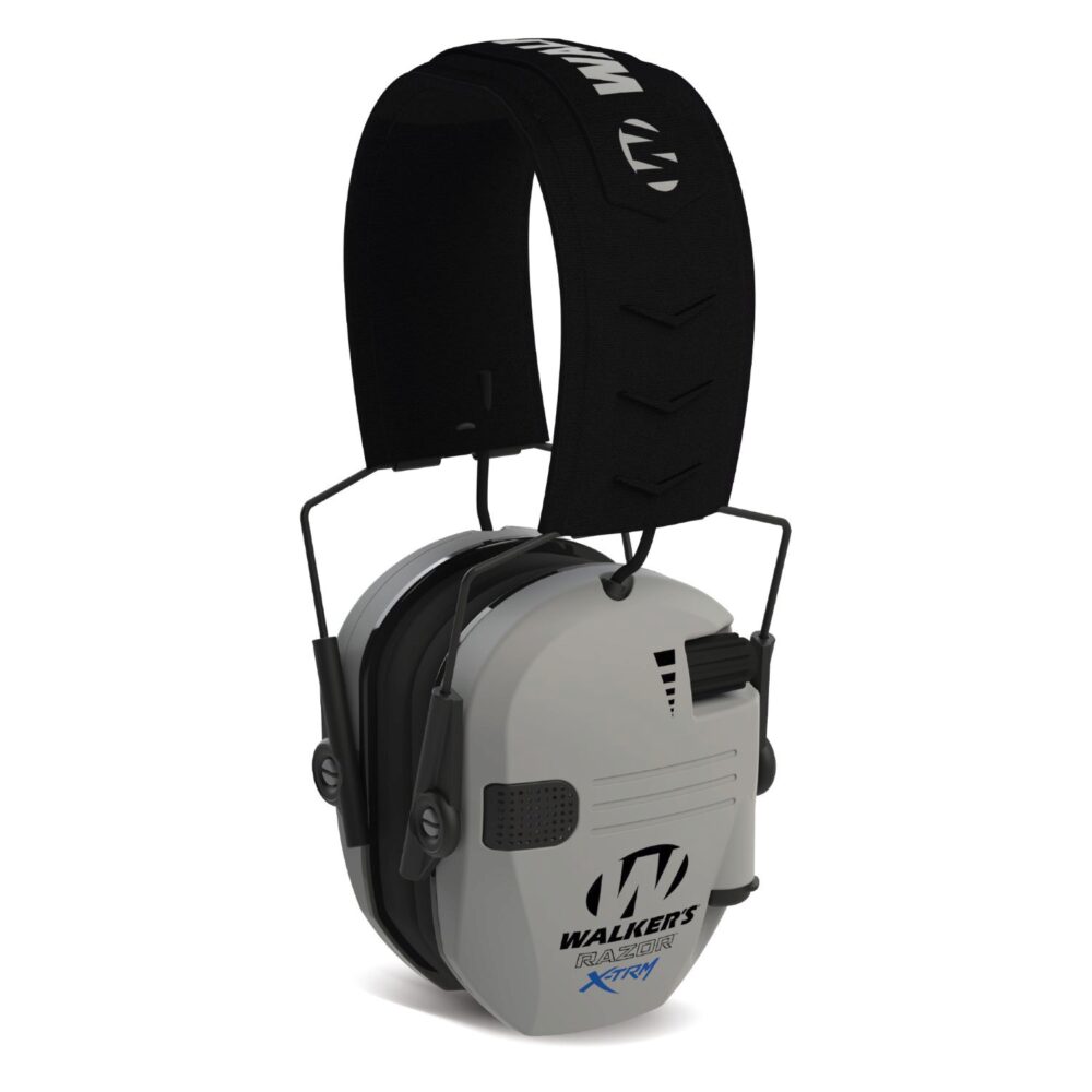 Walker's GWPXDRSEMG Razor PRO Digital Electronic Muff Polymer 23 dB Over the Head Gray/Black Walker's GWPXDRSEMG Razor PRO Digital Electronic Muff Polymer 23 dB Over the Head Gray/Black