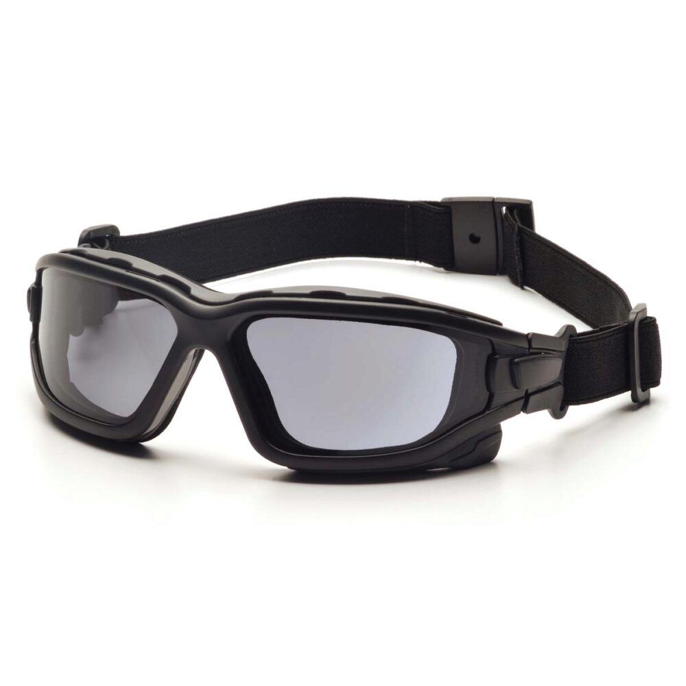 PyramexIForceSlimBlackFrameGrayAFLensSealedEyewear