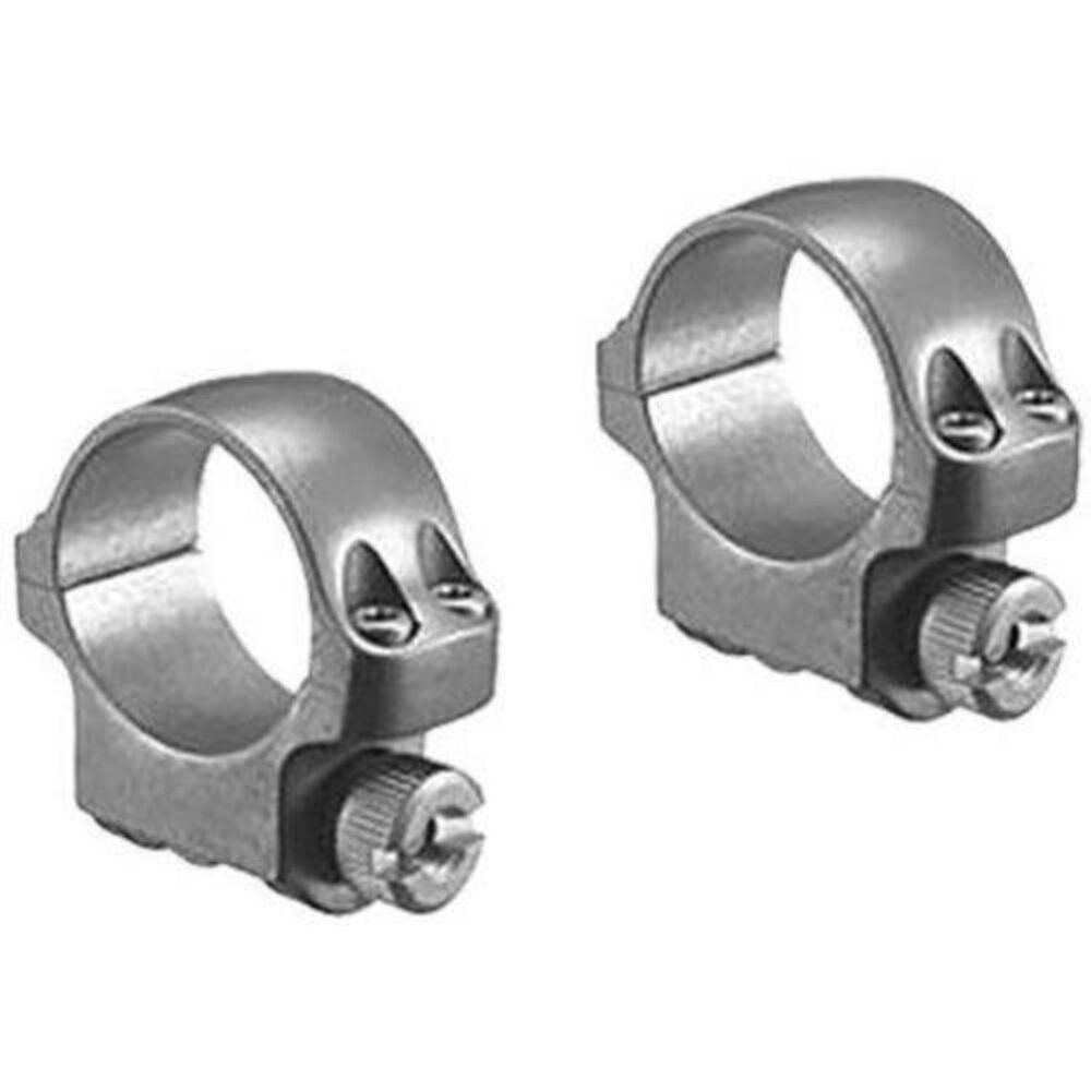 Ruger 90294 4KTG Scope Ring For Rifle M77 Hawkeye African Medium 1 Tube Target Gray Stainless Steel