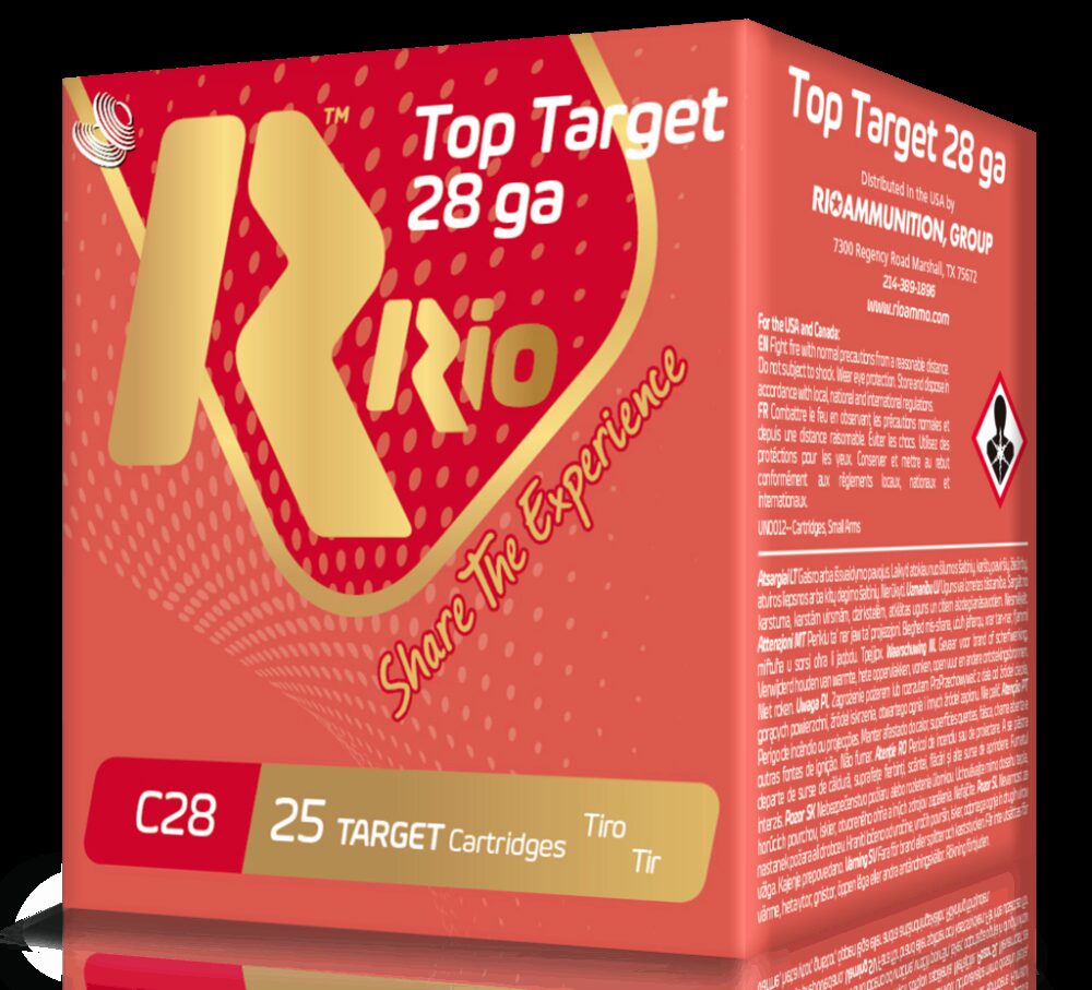 Rio Ammunition STV2875 Top Target Field Load 28 Gauge 2.75 3/4 oz 7.5 Shot 25 Per Box/10 Cs