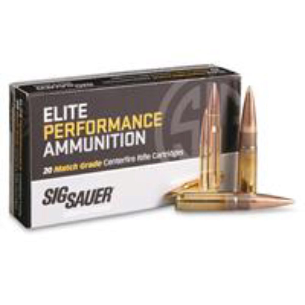 Sig Sauer E300A120 Marksman  300 Blackout 125 gr 2200 fps Open Tip Match (OTM) 20 Bx/25 Cs