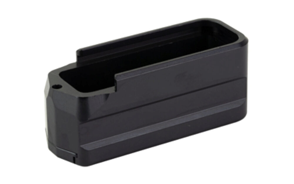 Shield Arms SAMEPMAG5BLK Magazine Extension  5rd Compatible w/ Magpul PMAG Gen M3 Black Anodized Aluminum