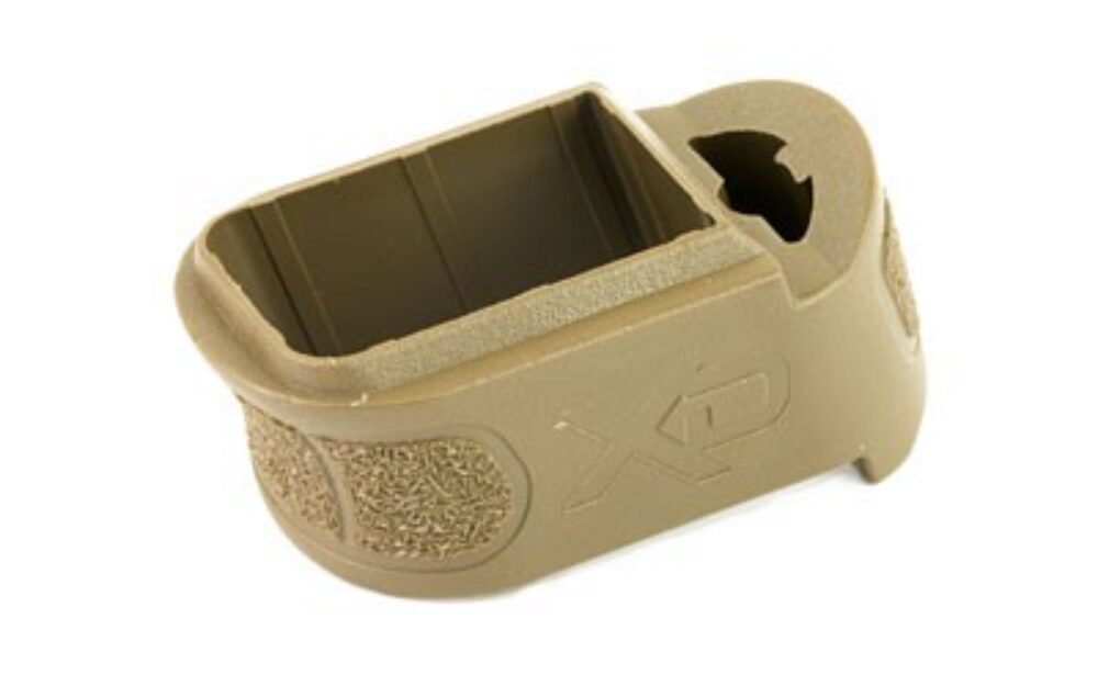 Springfield Armory XDG5003FDE Mag Sleeve made of Polymer with Flat Dark Earth Finish & 1 Piece Design for 9mm Luger, 40 S&W Springfield XD Mod.2 Magazines Springfield Armory XDG5003FDE Mag Sleeve made of Polymer with Flat Dark Earth Finish & 1 Piece Design for 9mm Luger, 40 S&W Springfield XD Mod.2 Magazines