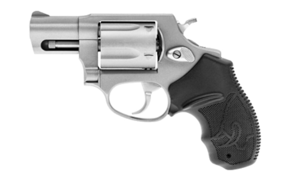 Taurus 260531NS 605  SA/DA 38 Speical +P or 357 Mag 5 Shot 3 Barrel, Overall Matte Black Finish Stainless Steel, Finger Grooved Black Hogue Rubber Grip, Night Front Sight