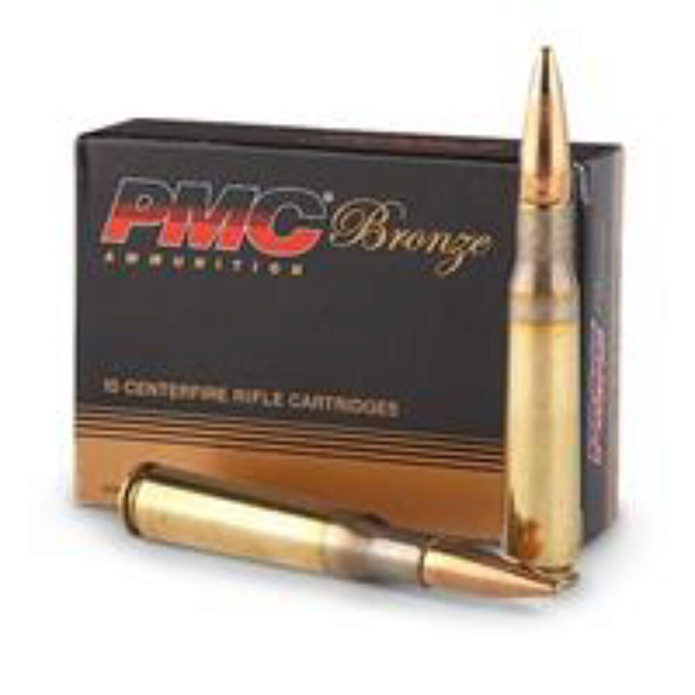 PMC 50A Bronze Target 50 BMG 660 gr Full Metal Jacket Boat-Tail (FMJBT) 10 Per Box/ 20 Cs