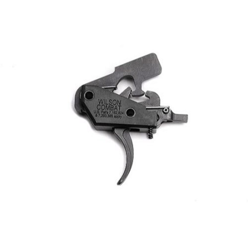 Wilson Combat TRTTUM2 Tactical Trigger Unit Two-Stage Two-Stage Curved Trigger with 4-4.50 lbs Draw Weight for AR-15