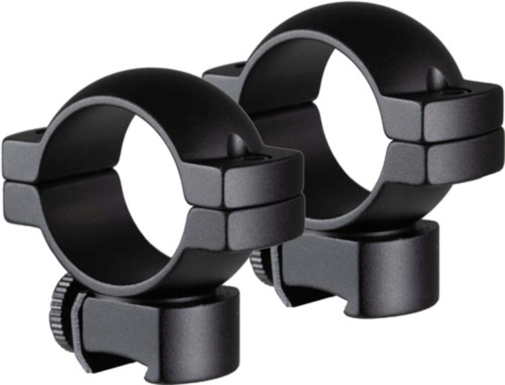 TruGlo TG-TG8961B3 Scope Ring Set Lightweight Quad .22 Airgun/Rimfire Medium 1 Tube Matte Black Aluminum