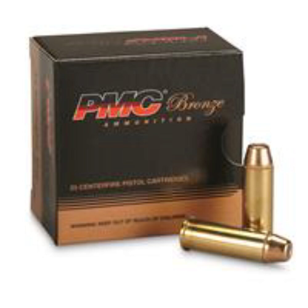 PMC 44D Bronze Target 44 Rem Mag 240 gr Truncated Cone Soft Point (TCSP) 25 Per Box/ 20 Cs