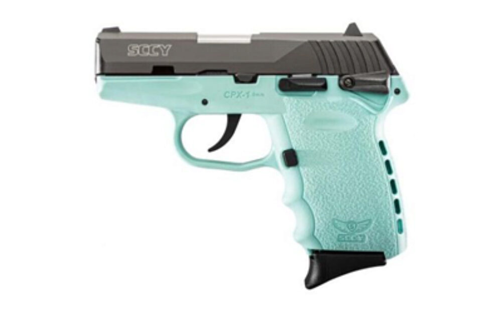 SCCY Industries CPX1CBSBG3 CPX-1 Gen3 9mm Luger 10+1 3.10 SCCY Blue Polymer w/Picatinny Rail Serrated Black Nitride SS Slide SCCY Blue Polymer Grip SCCY Industries CPX1CBSBG3 CPX-1 Gen3 9mm Luger 10+1 3.10 SCCY Blue Polymer w/Picatinny Rail Serrated Black Nitride SS Slide SCCY Blue Polymer Grip