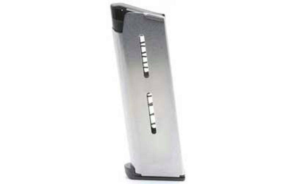 Wilson Combat 47OXC 1911 Stainless Detachable with Standard Floor Plate 7rd for 45 ACP 1911 Officer Wilson Combat 47OXC 1911 Stainless Detachable with Standard Floor Plate 7rd for 45 ACP 1911 Officer