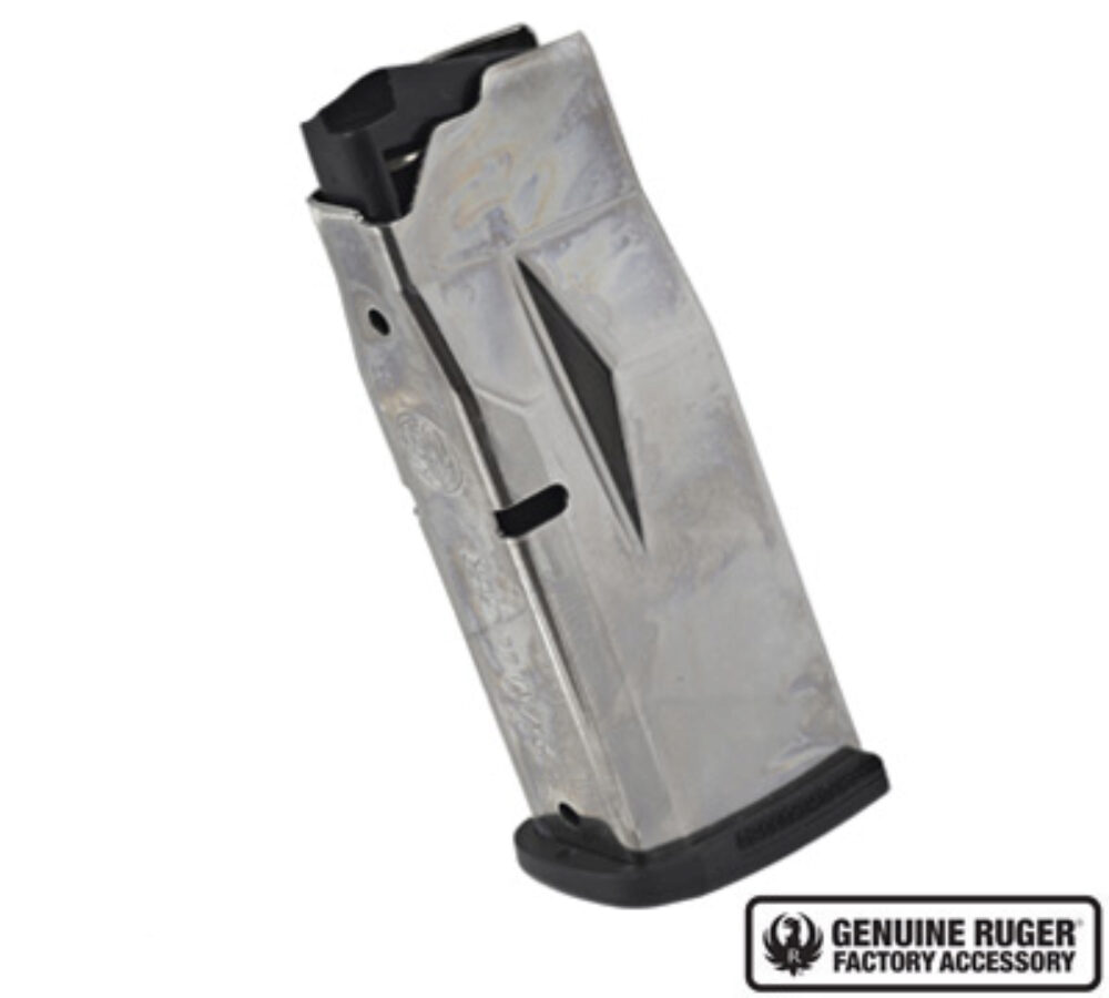 Ruger 90713 Max-9  10rd, 9mm Luger, Fits Ruger Max-9 E-Nickel Steel