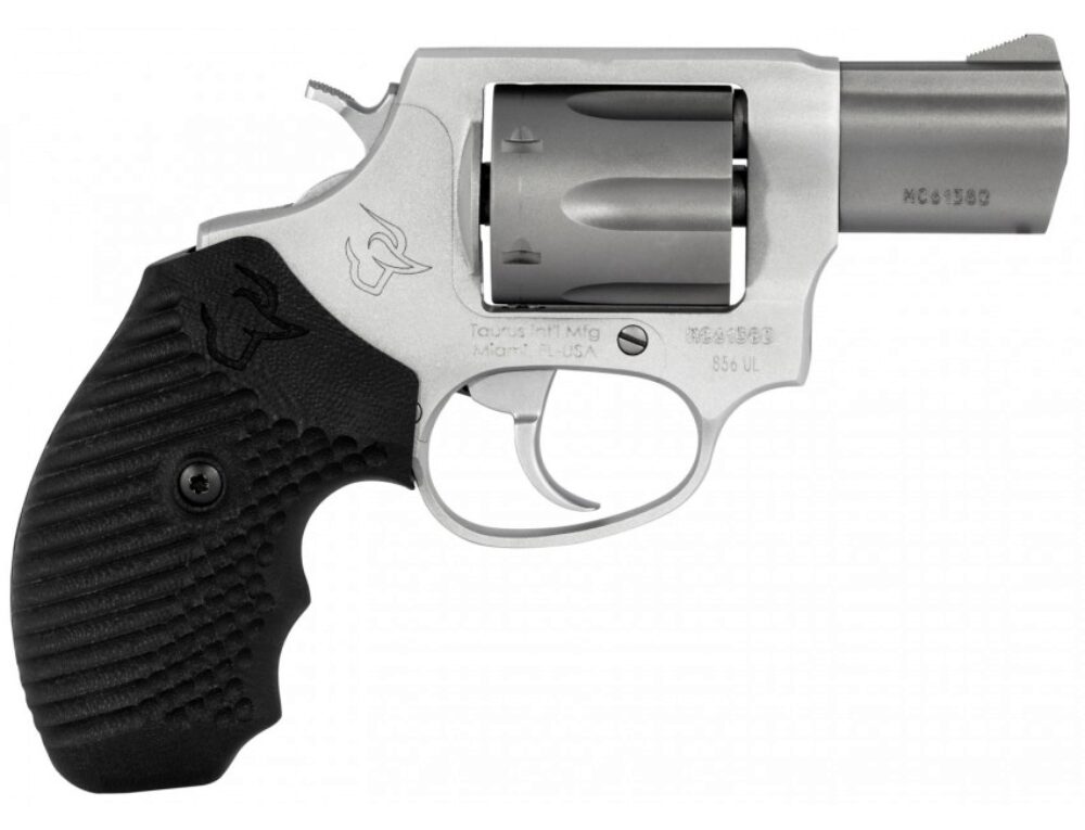 Taurus 2-856029ULVZ06 856 Ultra-Lite 38 Special +P Caliber with 2 Barrel, 6rd Capacity Cylinder, Overall Matte Finish Stainless Steel & Black VZ Cyclone Grip Taurus 2-856029ULVZ06 856 Ultra-Lite 38 Special +P Caliber with 2 Barrel, 6rd Capacity Cylinder, Overall Matte Finish Stainless Steel & Black VZ Cyclone Grip