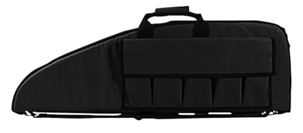 NcStar CV290740 VISM Rifle Case Black PVC Nylon with Foam Padding, Double Zippers, Carry Handle & ID Holder 40 L x 13 H Interior Dimensions NcStar CV290740 VISM Rifle Case Black PVC Nylon with Foam Padding, Double Zippers, Carry Handle & ID Holder 40 L x 13 H Interior Dimensions