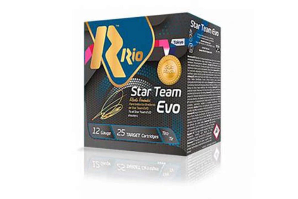 Rio Ammunition ST32HV75 Star Team EVO High Velocity 12 Gauge 2.75 1 1/8 oz 7.5 Shot 25 Per Box/ 10 Cs Rio Ammunition ST32HV75 Star Team EVO High Velocity 12 Gauge 2.75 1 1/8 oz 7.5 Shot 25 Per Box/ 10 Cs