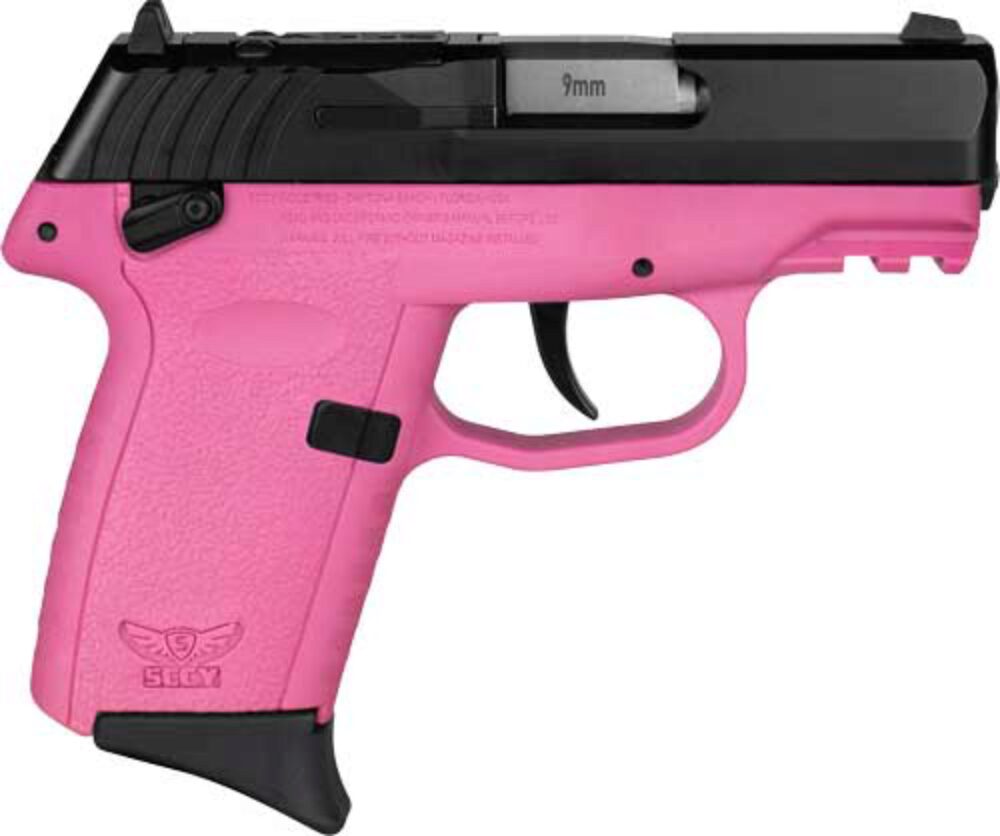 SCCY Industries CPX1CBPKRDRG3 CPX-1 Gen3 RDR 9mm Luger 10+1 3.10 Pink Polymer w/ Picatinny Rail Serrated Black Nitride SS Slide Pink Polymer Grip