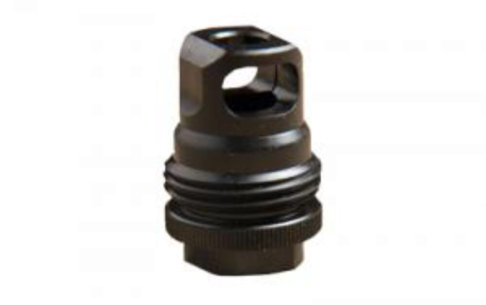 SilencerCo AC2627 ASR Muzzle Brake Black Steel with 5/8-24 tpi Threads & Single Port for 30 Cal SilencerCo AC2627 ASR Muzzle Brake Black Steel with 5/8-24 tpi Threads & Single Port for 30 Cal