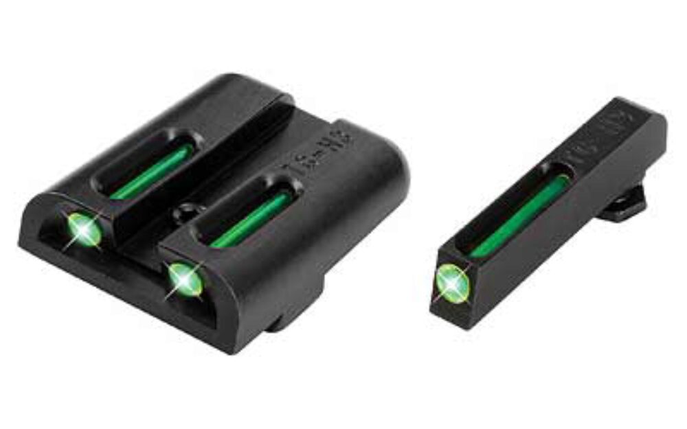 TruGlo TG131GT1 TFO Green Green Fiber Optic/Tritium Front & Rear/Black Nitride Fortress Frame, Compatible w/17/17L/19/19X/22/23/24/26/27/33/34/35/39/45 Except MOS, Front Post/Rear Dovetail Mount TruGlo TG131GT1 TFO Green Green Fiber Optic/Tritium Front & Rear/Black Nitride Fortress Frame, Compatible w/17/17L/19/19X/22/23/24/26/27/33/34/35/39/45 Except MOS, Front Post/Rear Dovetail Mount