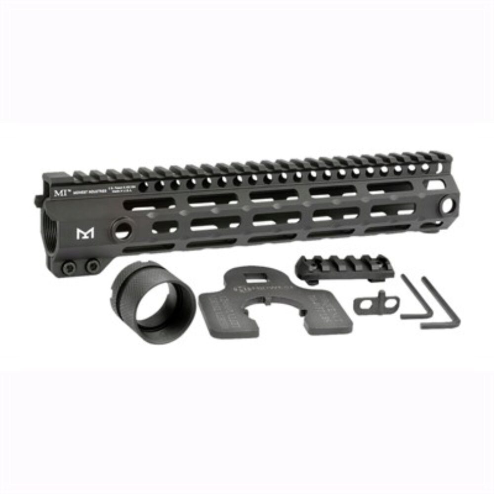 Midwest Industries MIG4M105 Tactical G4M Handguard Aluminum Black Anodized AR-15