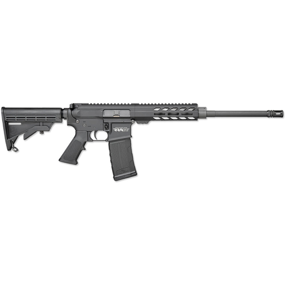 Rock River Arms DS1850 LAR-15M Rrage 223 Rem,5.56x45mm NATO 16 30+1 Black 6 Position Stock