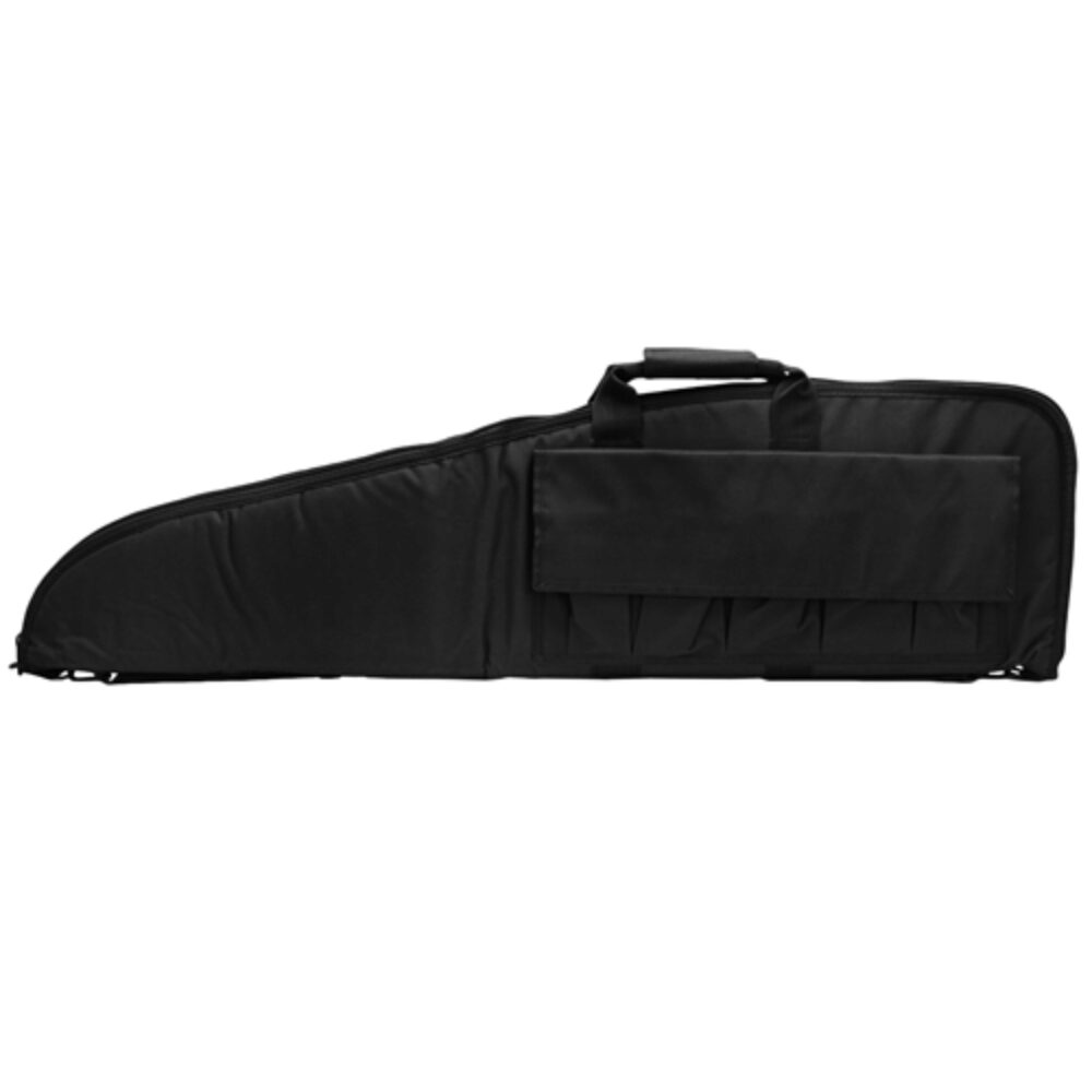 NcStar CV290746 VISM Rifle Case Black PVC Nylon with ID Holder, Foam Padding, Double Zippers & Mag Pouches 46 L x 13 H NcStar CV290746 VISM Rifle Case Black PVC Nylon with ID Holder, Foam Padding, Double Zippers & Mag Pouches 46 L x 13 H