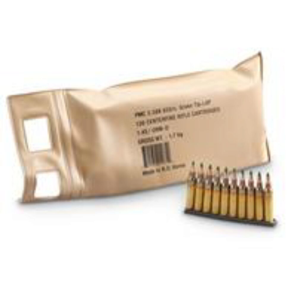 PMC 556(M55)BP X-Tac Battle Pack 5.56x45mm NATO 62 gr, 3100 fps Light Armor Piercing Green-Tip (LAP), 120 Bx/5 Cs PMC 556(M55)BP X-Tac Battle Pack 5.56x45mm NATO 62 gr, 3100 fps Light Armor Piercing Green-Tip (LAP), 120 Bx/5 Cs