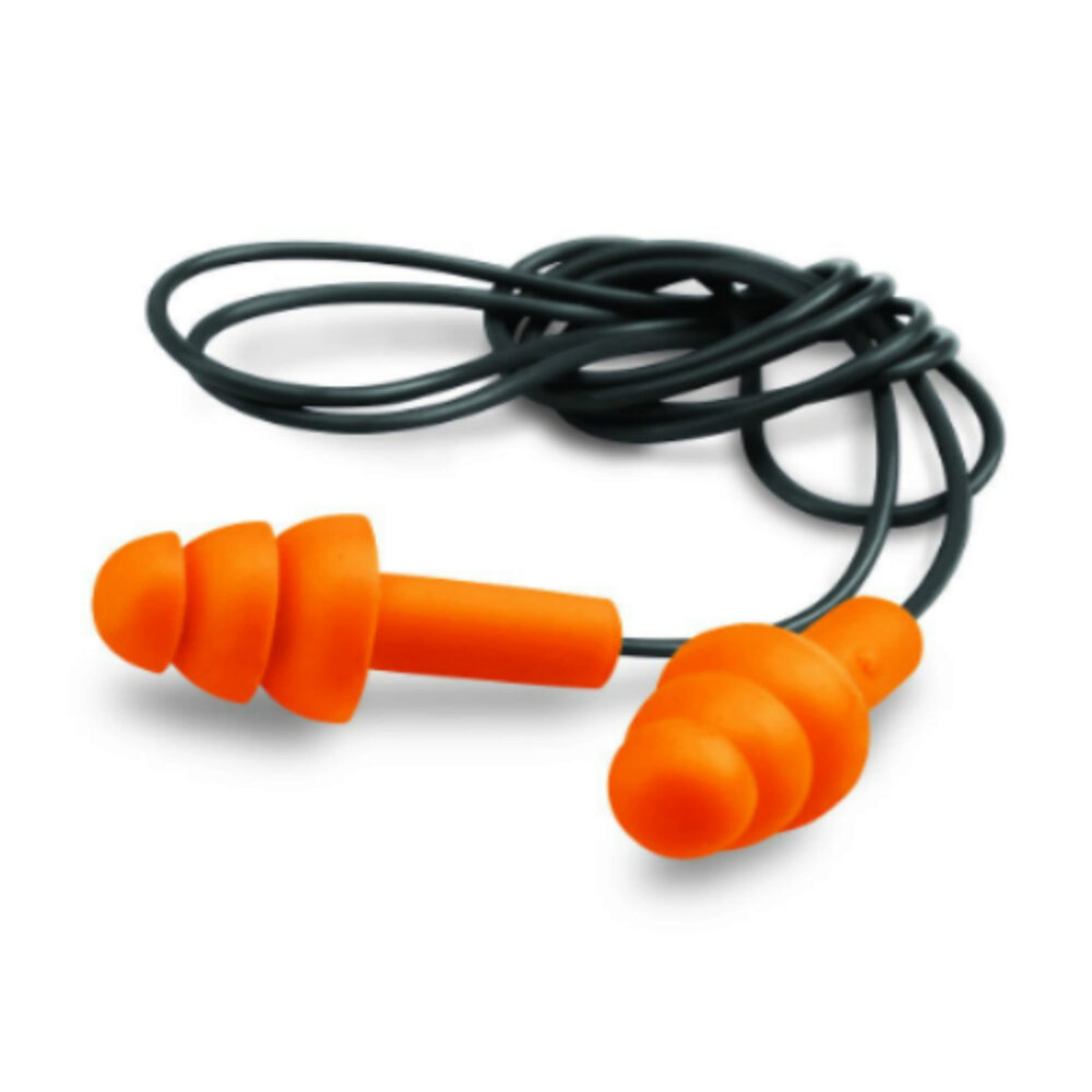 Walker's GWPEPCORD2PK Corded Foam Ear Plugs Foam 33 dB In The Ear Orange/Black Adult 2 Per Pack Walker's GWPEPCORD2PK Corded Foam Ear Plugs Foam 33 dB In The Ear Orange/Black Adult 2 Per Pack