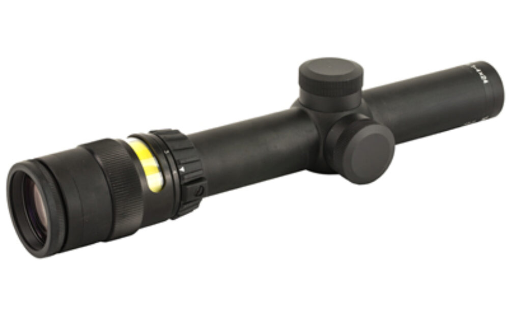 Trijicon 200054 AccuPoint Black Hardcoat Anodized 1-4x 24mm 30mm Tube German #4 Crosshair w/ Green Dot Reticle Trijicon 200054 AccuPoint Black Hardcoat Anodized 1-4x 24mm 30mm Tube German #4 Crosshair w/ Green Dot Reticle