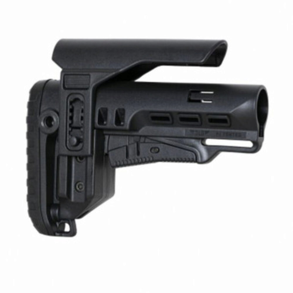 NcStar VG087052 Tactical PCP52 Mil-Spec Stock Black Synthetic Collapsible with Adjustable Cheekpiece NcStar VG087052 Tactical PCP52 Mil-Spec Stock Black Synthetic Collapsible with Adjustable Cheekpiece