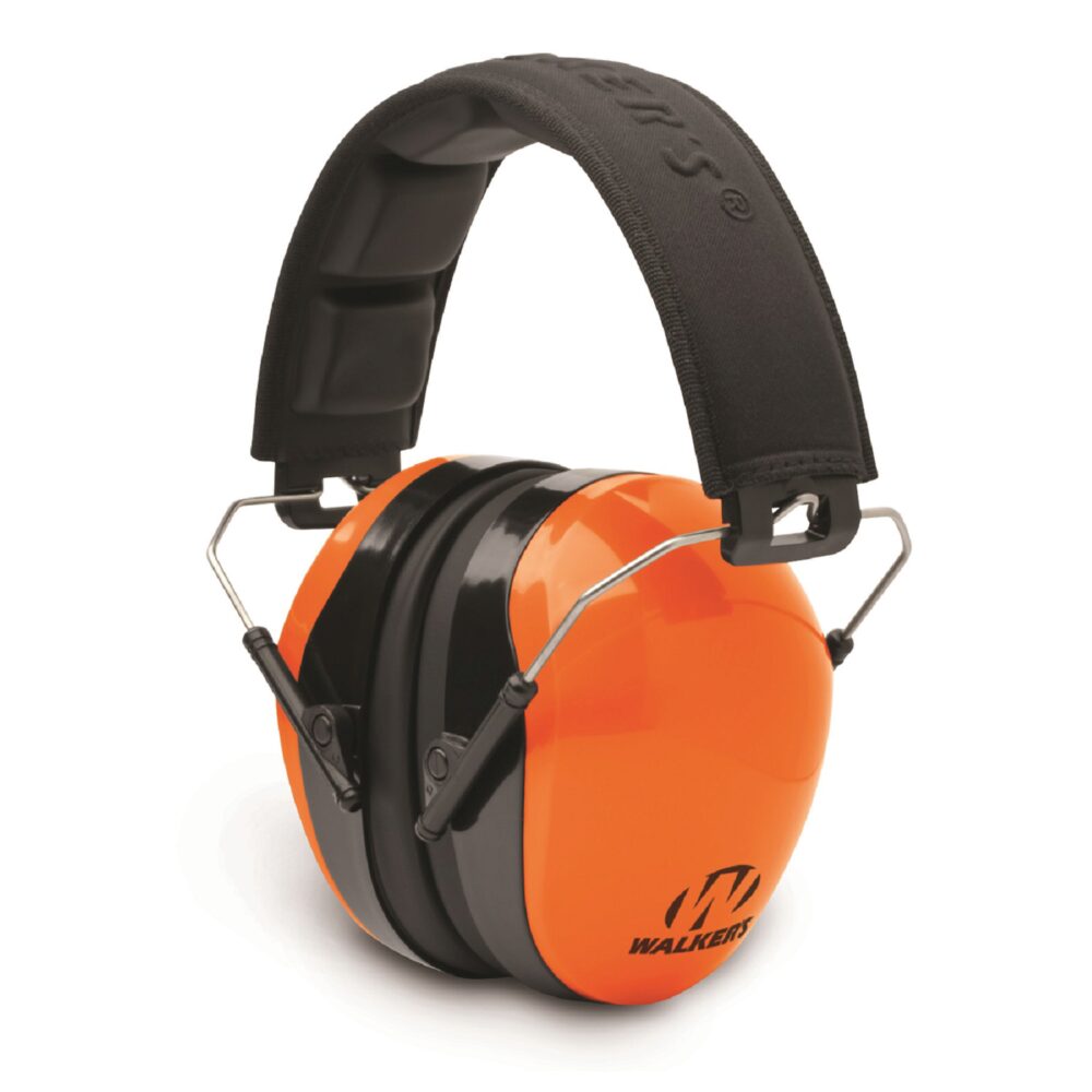 Walker's GWPDCPMBO Advanced Protection Passive Muff Polymer 26 dB Over the Head Blaze Orange/Black Adult Walker's GWPDCPMBO Advanced Protection Passive Muff Polymer 26 dB Over the Head Blaze Orange/Black Adult