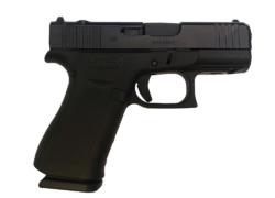 Glock PX4350201FRMOS G43X MOS Sub-Compact 9mm Luger 10+1 3.41 Black Steel GMB Barrel/Black nDLC MOS Cut/Serrated Slide/Black Polymer Frame w/Picatinny Rail Black Textured Polymer Grips Right Hand