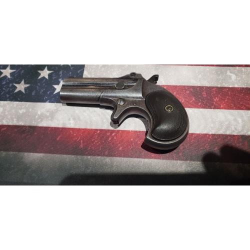 Blue Remington Model 95 .41 RF O/U  Derringer
