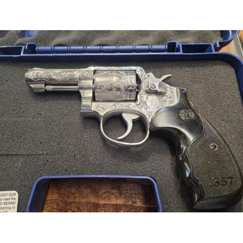 S&W Engraved Model 65 Revolver