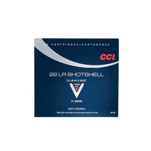 CCI P22SS 22LR SHOTSHELL 20/2000
