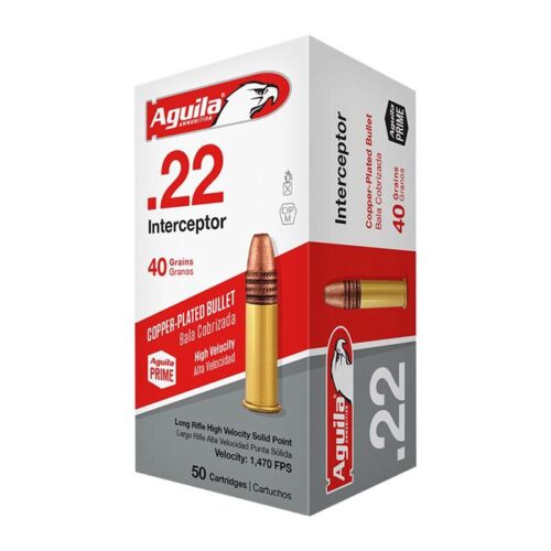 AGUILA 22LR INTERCEPTOR 40GR 50 PACK