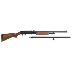 500 Deer/ Field Combo 28in w/ tubes 24in rifled wood/ blued