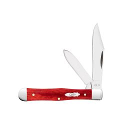 Case XX  Red Bone Smooth Small Sewell Center Jack Pocket Knife 11