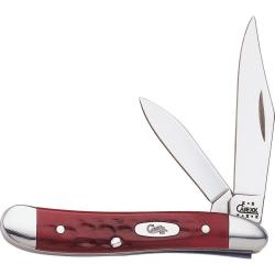 Pocket Worn Old Red Bone Corn Cob Jig Peanut Pocket Knife