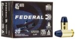 FED SYN DEF 45AUTO 205GR SJHP 50/500