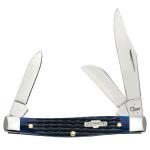 Case XX Blue Bone Rogers Corn Cob Jig Medium Stockman Pocket Knif