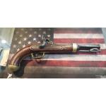 H Aston 1842 US Marked Percussion Pistol
