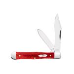 Case XX  Red Bone Smooth Small Sewell Center Jack Pocket Knife 11