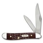 CASE 00046 BROWN SYNTHETIC PEANUT