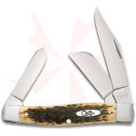 Case XX Amber Bone Large Stockman