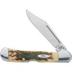 CASE 00133 AMBER BONE PEACH SEED JIG MINI COPPERLK