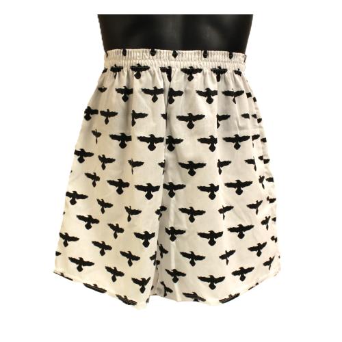 Raven Print Boxer Shorts