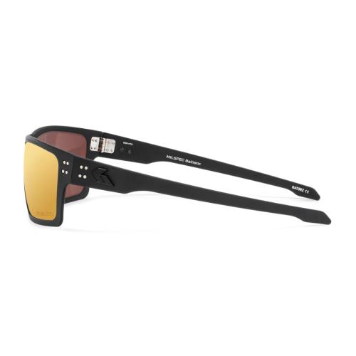 Gatorz Sentix Ballistic - Black, Gold Mirror